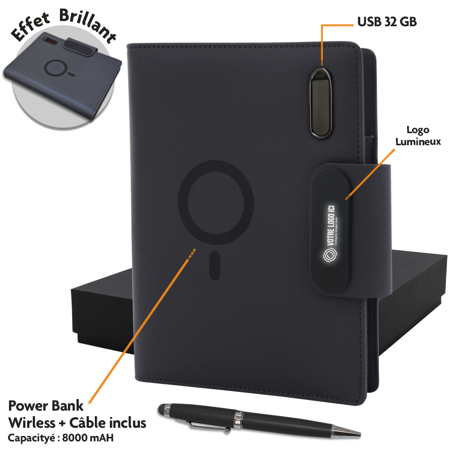 Coffret NB Powerbank et USB VIP