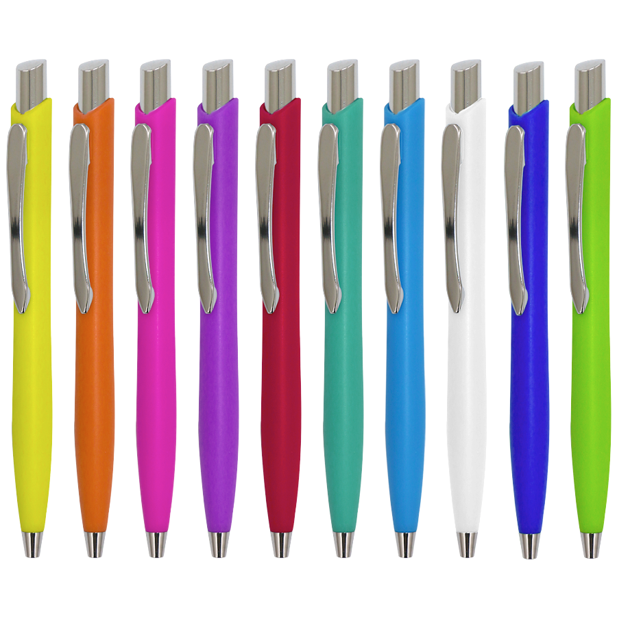 Stylo en Plastique Coloré Mat