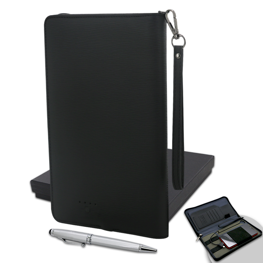 Coffret Pochette de voyage avec Power Bank 5000 MAH