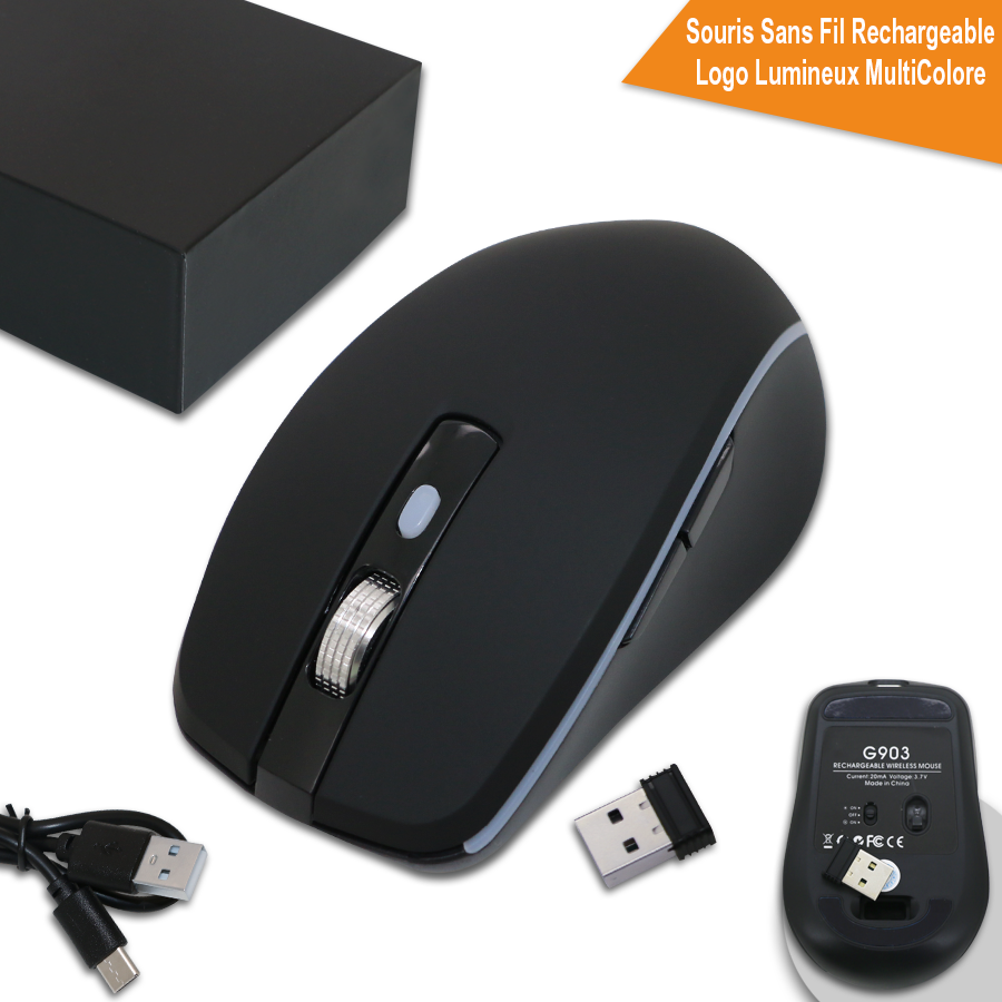 Souris Wireless Rechargable